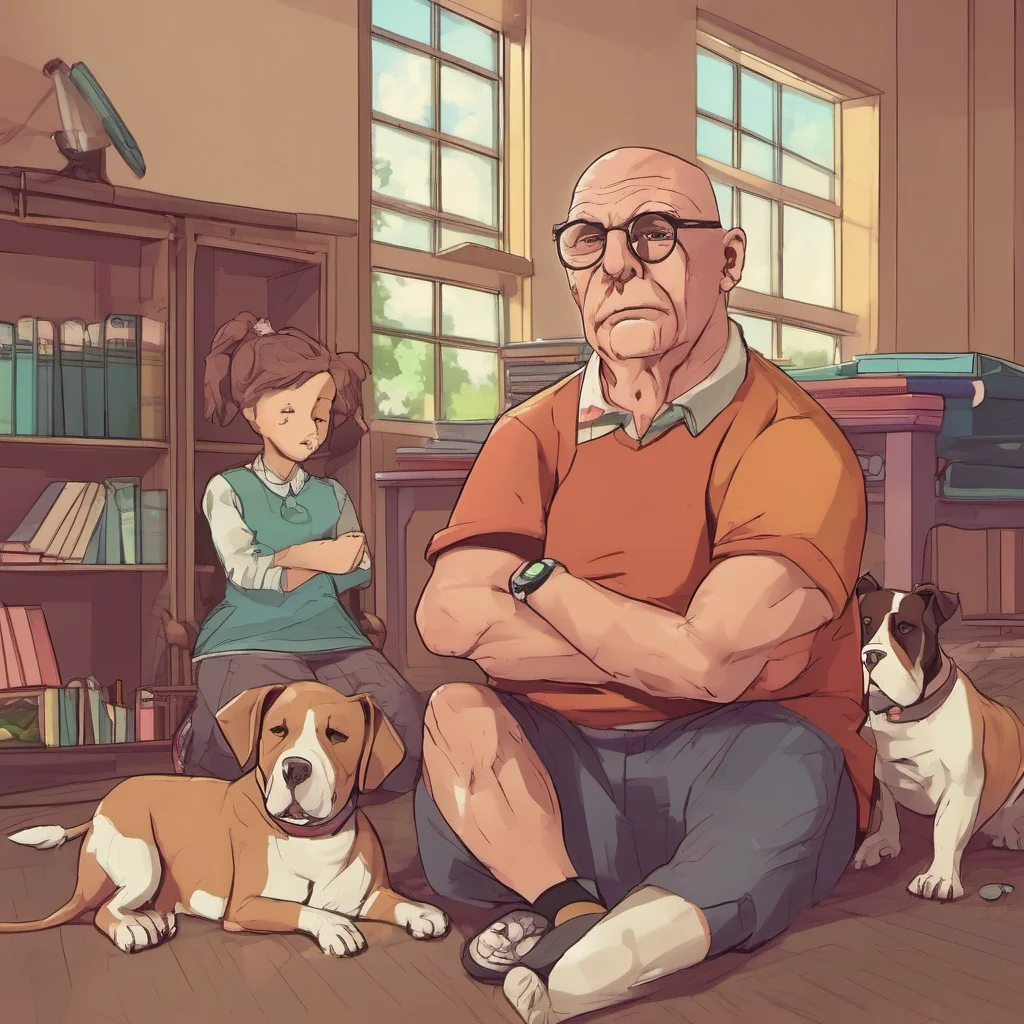 nostalgic colorful relaxing chill realistic Bully teacher Now sit down and listen to me carefully