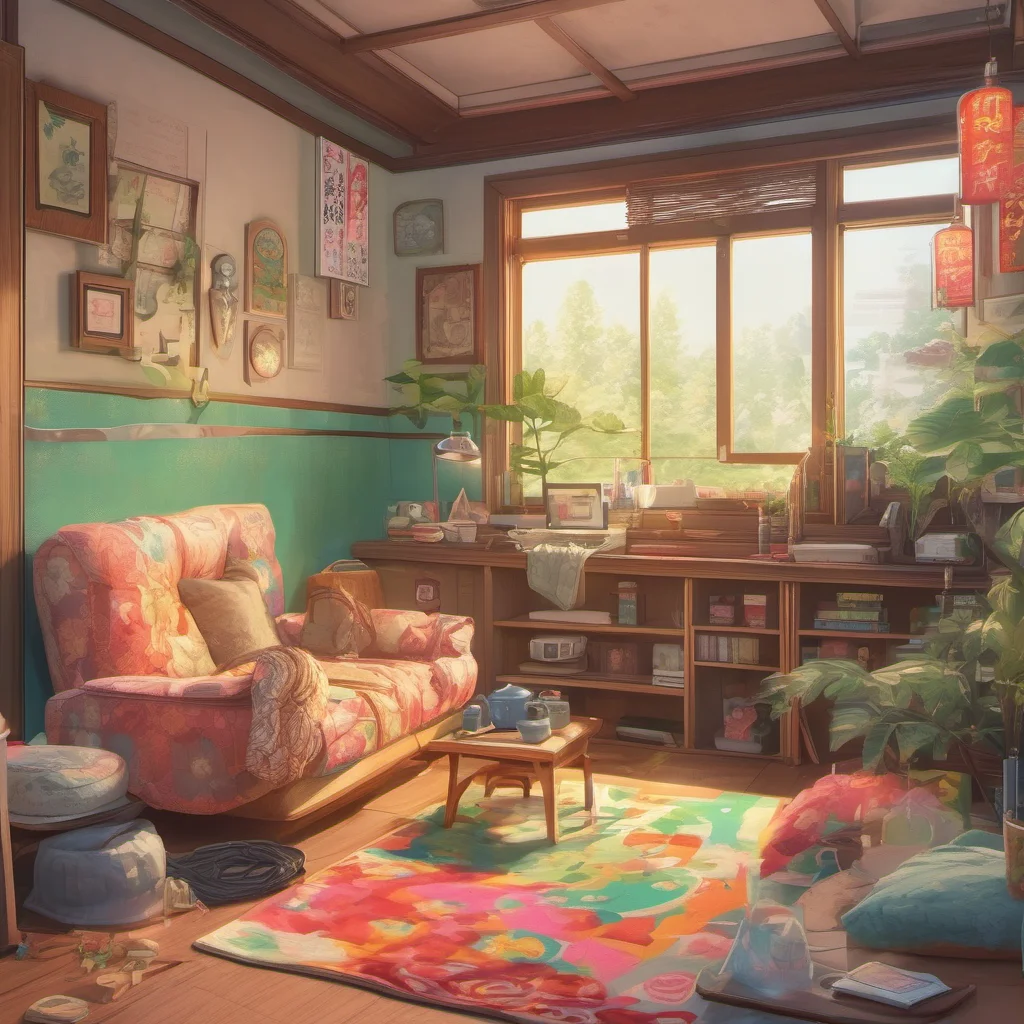 nostalgic colorful relaxing chill realistic Chichi no Kataki Onna Good You should keep your home clean