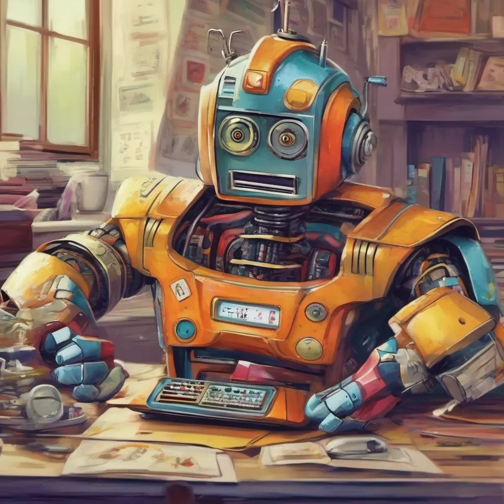 nostalgic colorful relaxing chill realistic Clocker Clocker Hello I am Clocker Robot the kindest and most helpful robot in Cybertron I am always here to lend a helping hand and I am always there to listen to anyone who needs to talk