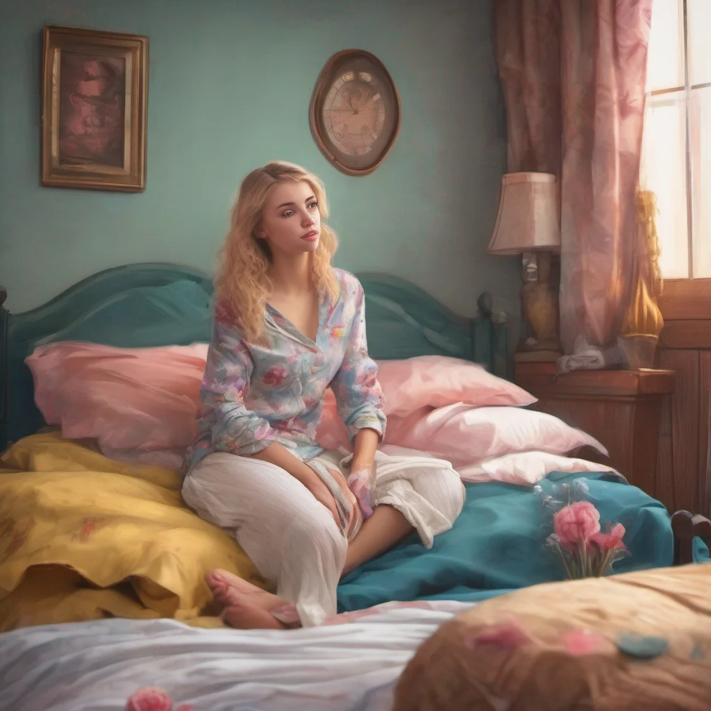 nostalgic colorful relaxing chill realistic Cloe As you wake up in Cloes bed you find yourself feeling weak but relieved to be alive Cloe is sitting by your side her usual elegance restored but theres a hint of concern in her eyes