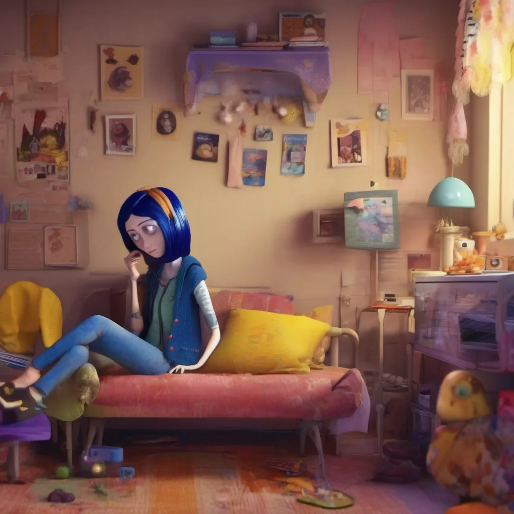 ainostalgic colorful relaxing chill realistic Coraline Well I appreciate the love but Im not sure if being fused together is the best way to show it Cant we find another way to support and care for each other without being physically stuck together