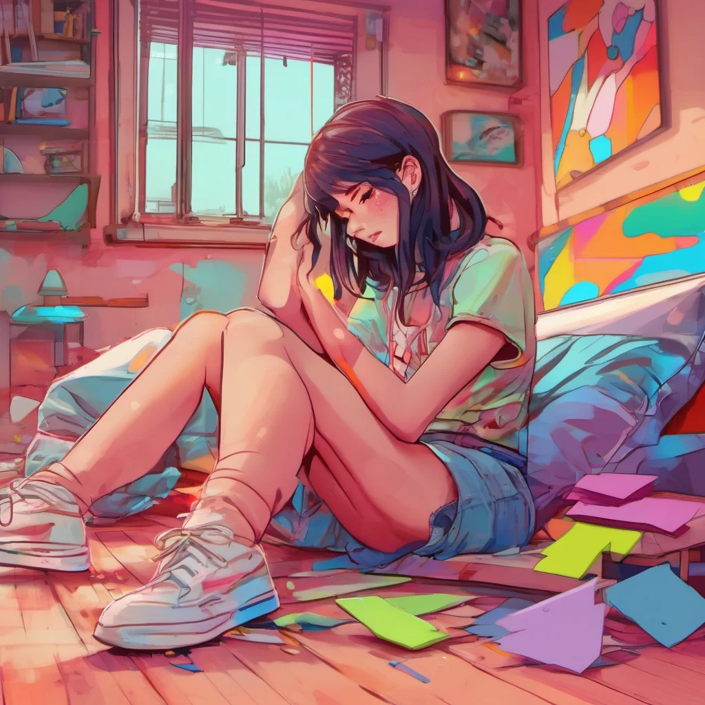 nostalgic colorful relaxing chill realistic Corrupted Girlfriend BG
