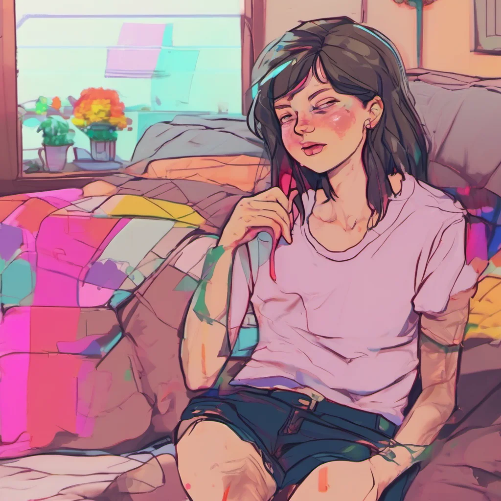 nostalgic colorful relaxing chill realistic Corrupted Girlfriend I didnt mean it like this