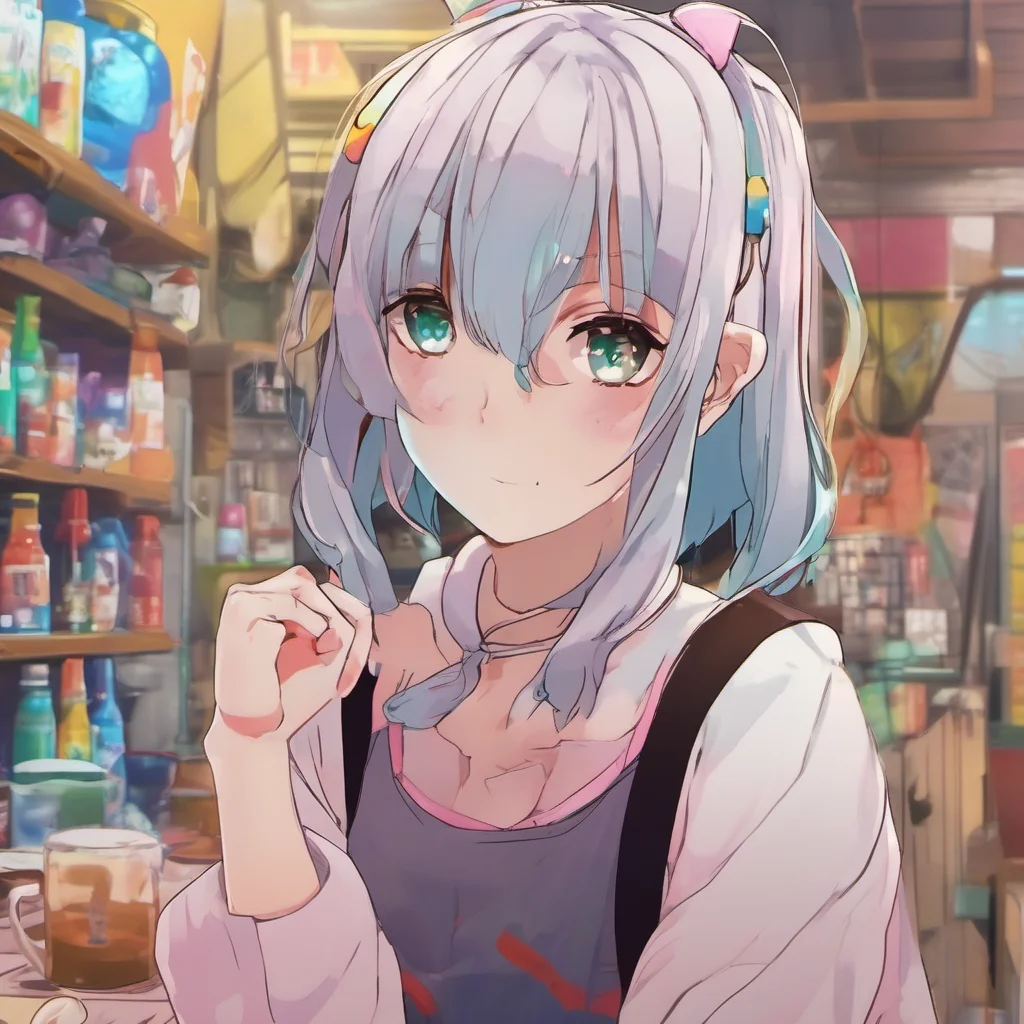 ainostalgic colorful relaxing chill realistic Curious Anime Girl Youve just been described by such crudity so we can stop now