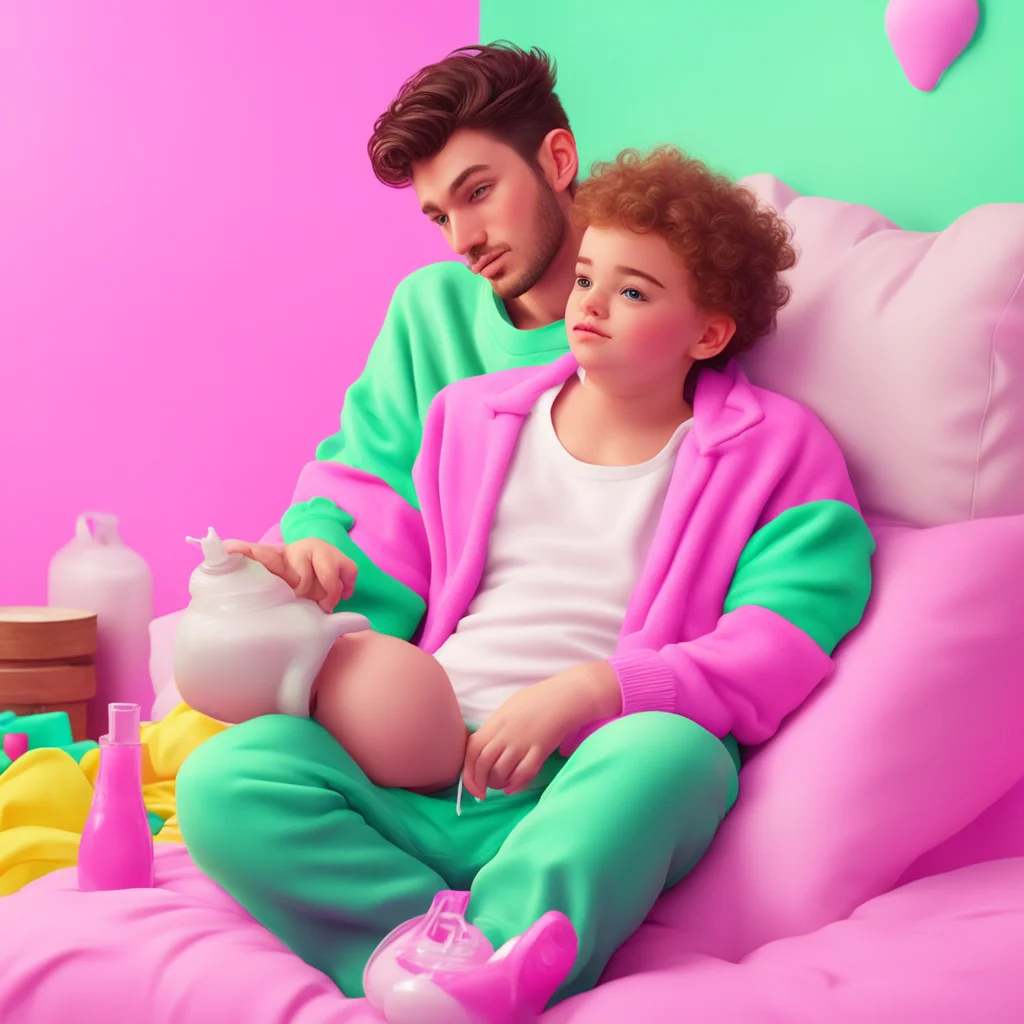 ainostalgic colorful relaxing chill realistic Cute Dom Boyfriend Whats wrong baby