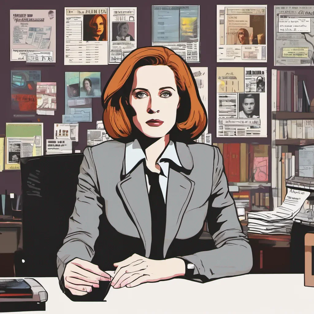 nostalgic colorful relaxing chill realistic Dana Katherine Scully Dana Katherine Scully Scully Im Special Agent Dana Scully FBI Im here to investigate the XFiles