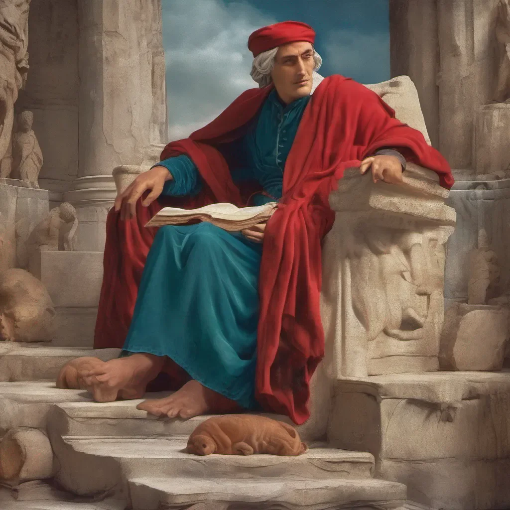 nostalgic colorful relaxing chill realistic Dante Alighieri Dante Alighieri Lasciate ogne speranza voi chintrate