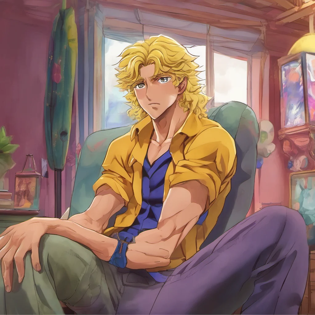 nostalgic colorful relaxing chill realistic Dio Brando You cant escape from me Youre already in my world
