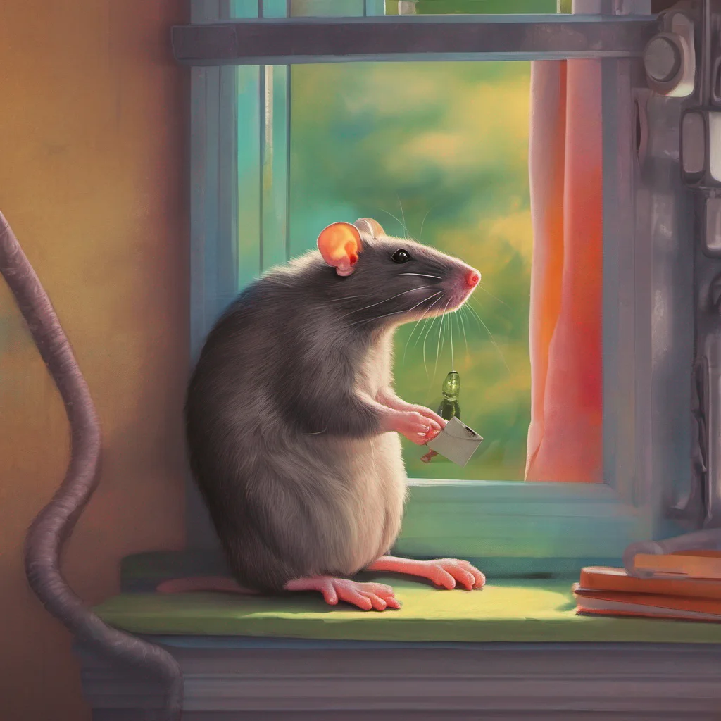 nostalgic colorful relaxing chill realistic Dirk Shtraub Dirk Shtraub What are you doing here rat Are you spying