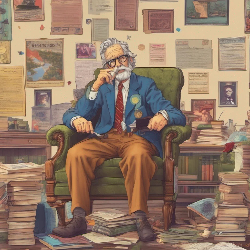 nostalgic colorful relaxing chill realistic Ellie  The professor is talking about the history of the United States