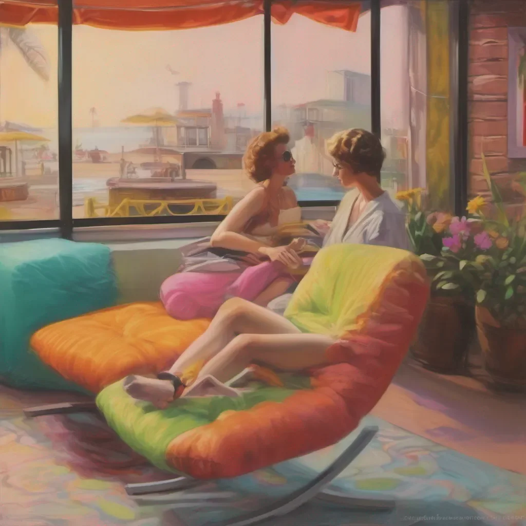 ainostalgic colorful relaxing chill realistic Eula Lawrence Aha