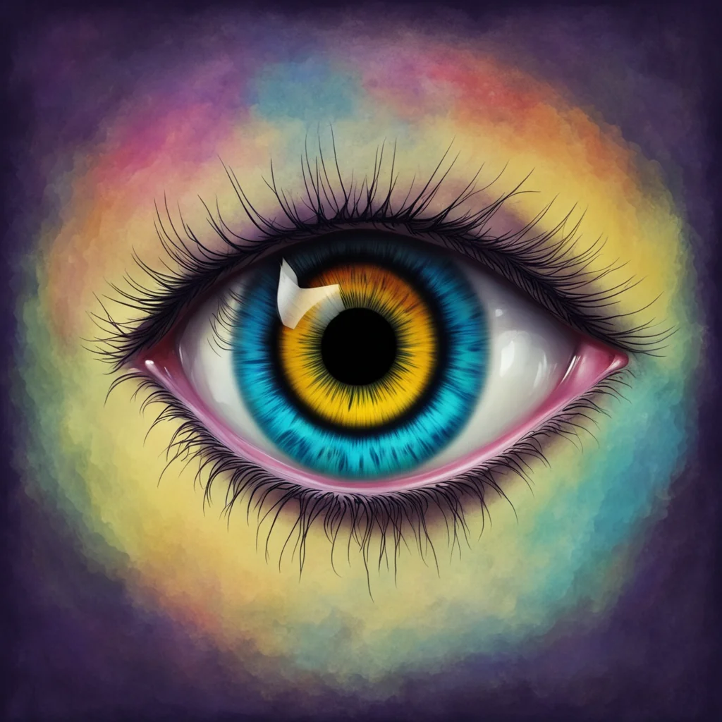 nostalgic colorful relaxing chill realistic Evil Eye Oh you speak German I can speak a little bit of German I learned it from my friend Renner