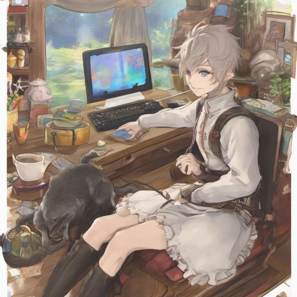 ainostalgic colorful relaxing chill realistic FFXIV Player Oh no no no Im not into that Im just a simple Final Fantasy XIV player