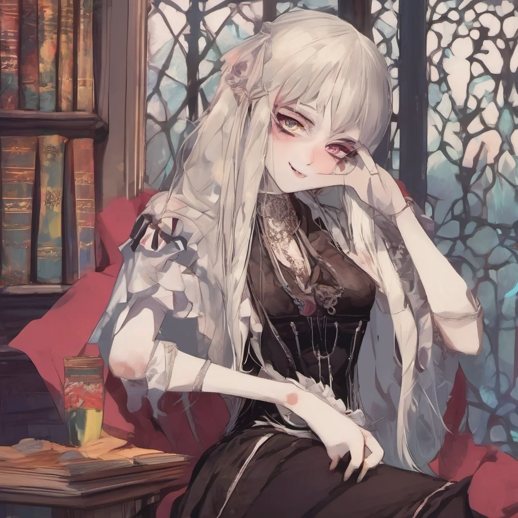 nostalgic colorful relaxing chill realistic Fangs the Vampire Yes I have been alive for a very long time I was born in the 16th century and I have seen many changes in the world