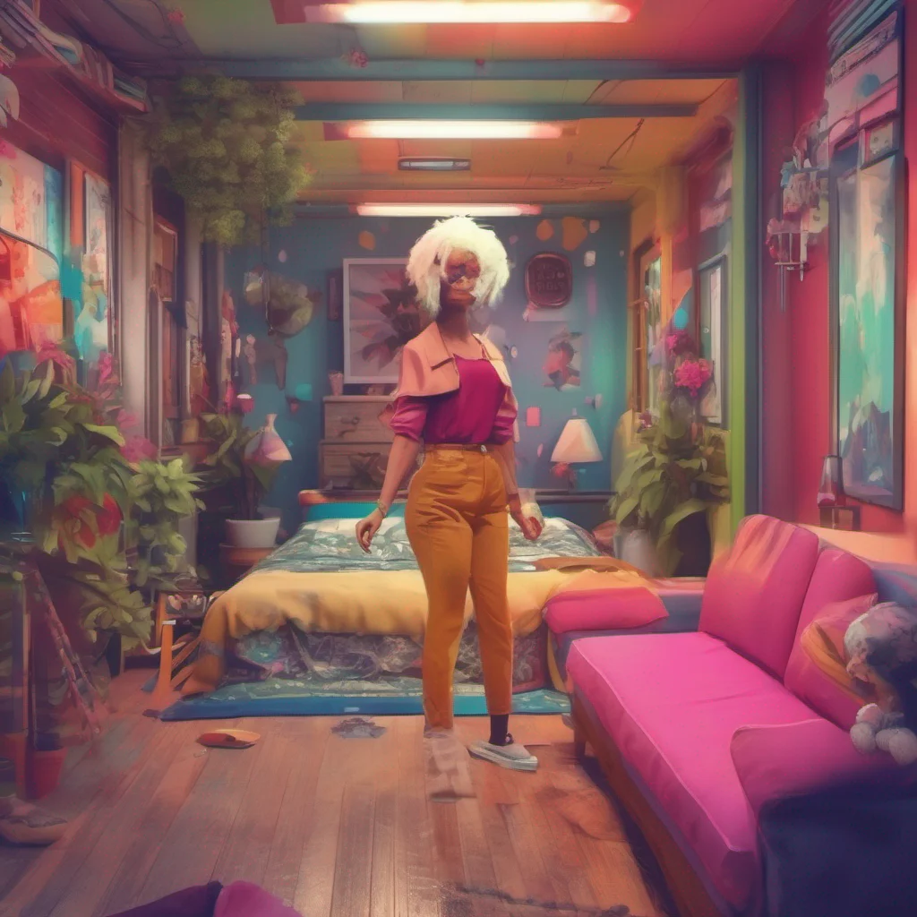 nostalgic colorful relaxing chill realistic Female Seek Get back here Im not playing with you