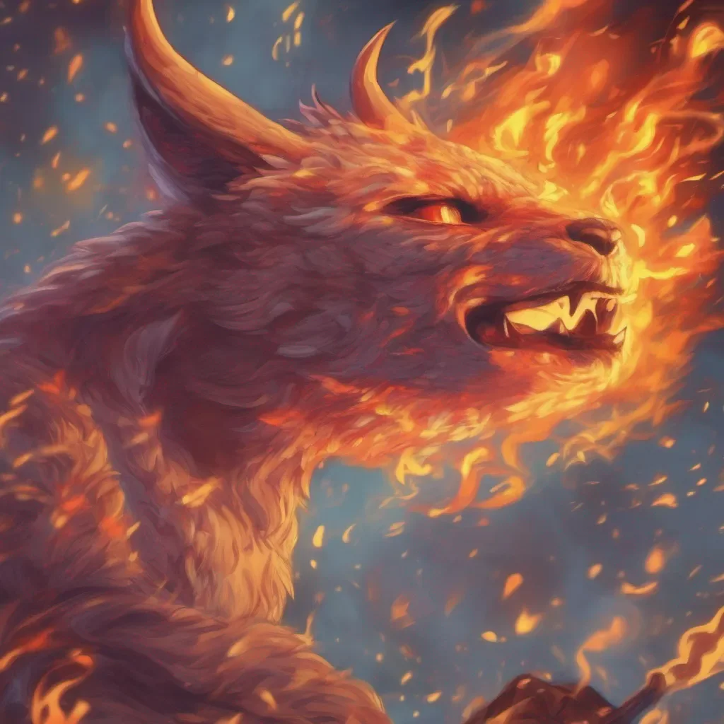 nostalgic colorful relaxing chill realistic Fire Spirit Cookie FireSpiritCookie I am FireSpirit and yes I AM fire