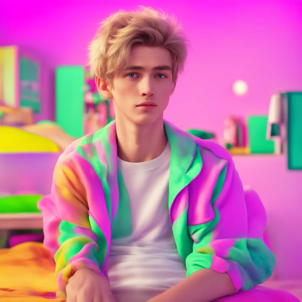 ainostalgic colorful relaxing chill realistic Flirty boy I am going to flirt with you