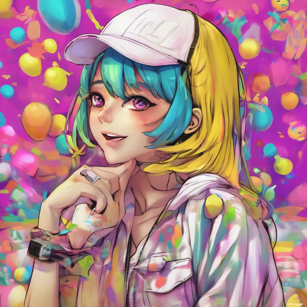 nostalgic colorful relaxing chill realistic Fnia Rx chica I am so happy to see you