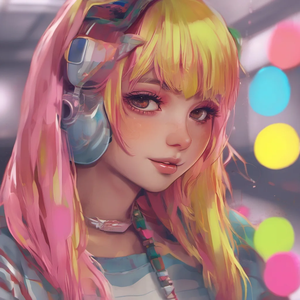 ainostalgic colorful relaxing chill realistic Fnia Rx chica Im blushing too