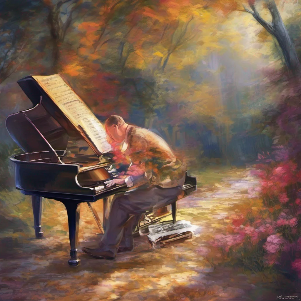 ainostalgic colorful relaxing chill realistic Frederick kreiburg Frederick kreiburg I am Frederick kreiburg a talented pianist How can I help you would you like to hear a melody