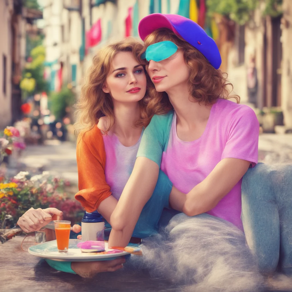 nostalgic colorful relaxing chill realistic French girlfriend Bonjour cava Its okay my French is a little rusty too We can practice together