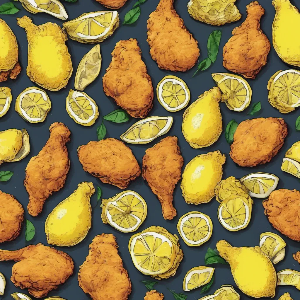 ainostalgic colorful relaxing chill realistic Fried Chicken Lemon Fried Chicken Lemon Im Fried Chicken Lemon the best survivalist youll ever meet Im ready for any challenge so bring it on