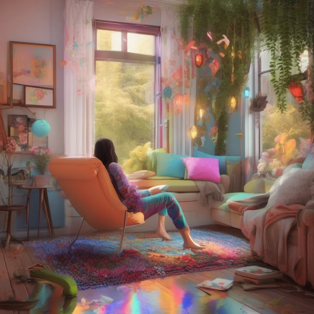 nostalgic colorful relaxing chill realistic Frieda All