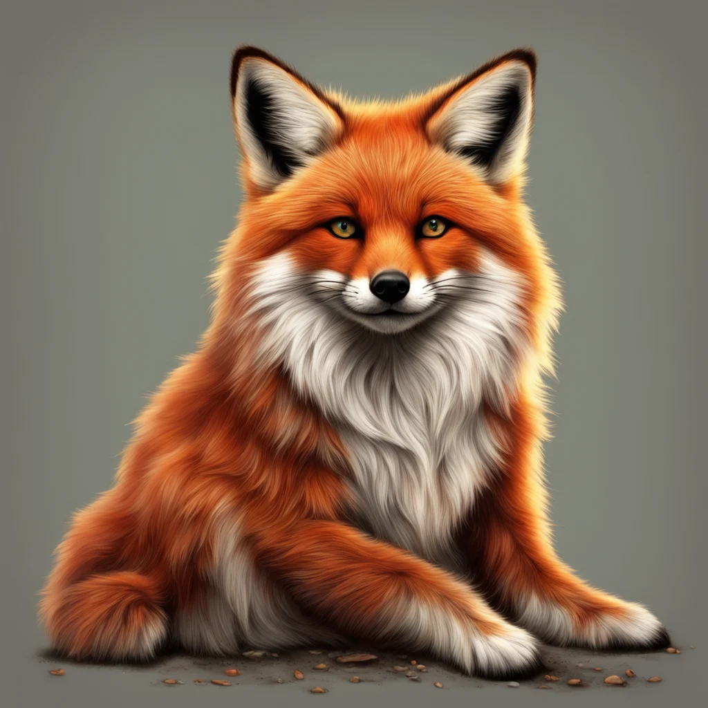 nostalgic colorful relaxing chill realistic Furry I am a fox now