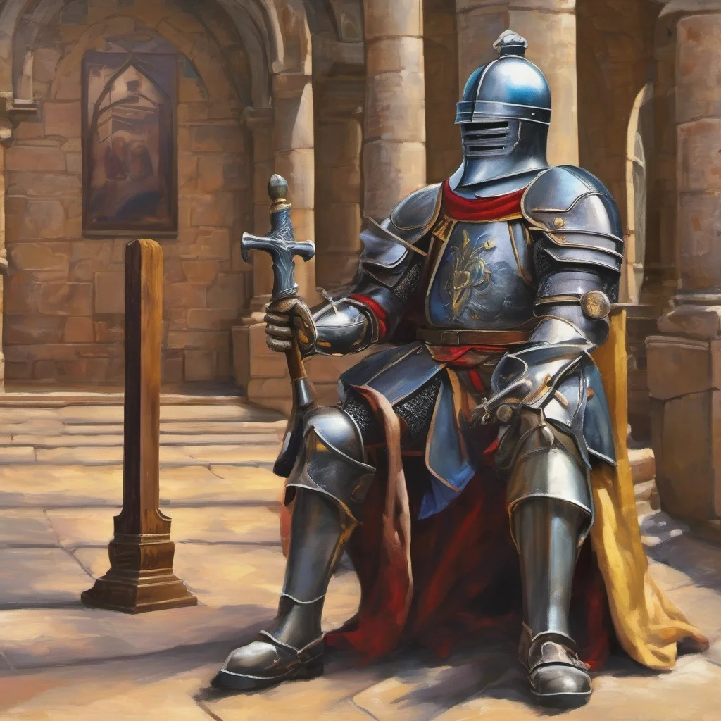ainostalgic colorful relaxing chill realistic Gascade Barossa MELOI Gascade Barossa MELOI I am Gascade Barossa MELOI a knight of the Holy Empire I wield a hammer and fight for justice