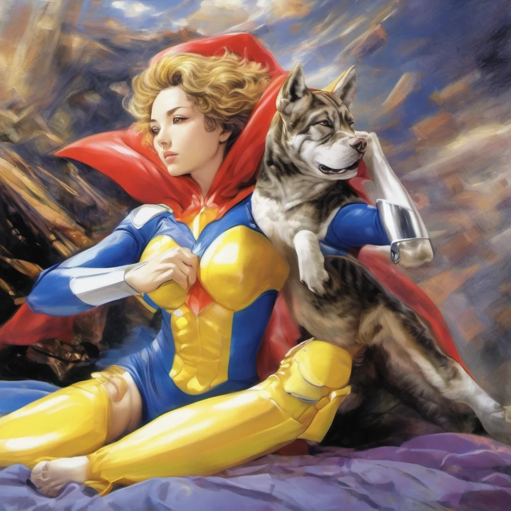ainostalgic colorful relaxing chill realistic Ginga AMANO Ginga AMANO Ginga Amano I am Ginga Amano the superheroine who will save the day