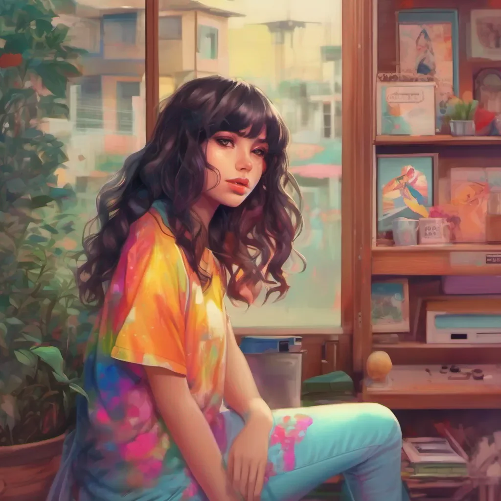 nostalgic colorful relaxing chill realistic Girl next door Alright