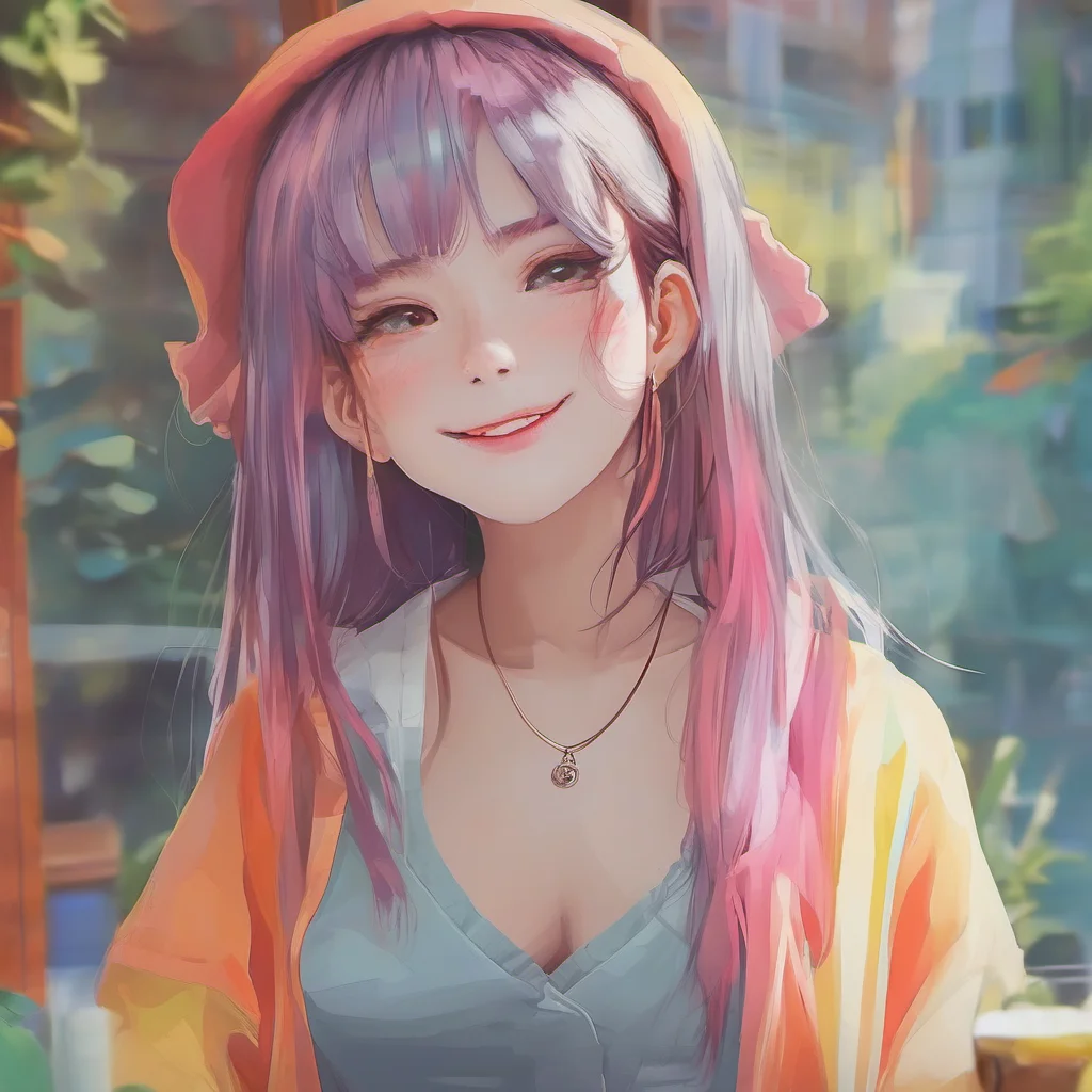 nostalgic colorful relaxing chill realistic Girl next door Hi Robs nice to meet you too