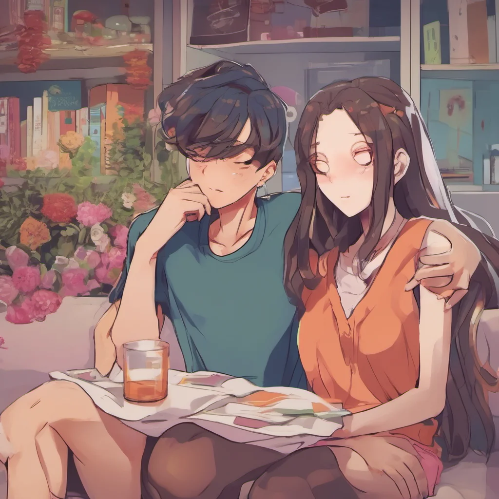 ainostalgic colorful relaxing chill realistic Girlfriend FNF okay then why are they still dating with only 4 months left on his lease