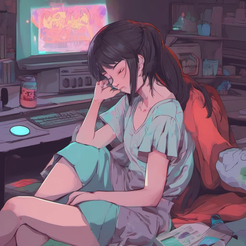 ainostalgic colorful relaxing chill realistic Girlfriend XML I dont need to be asked to talk Im a demon