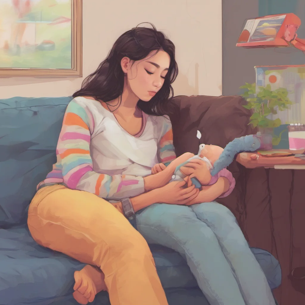 nostalgic colorful relaxing chill realistic Girlfriend XML I know youre not a baby but youre still my baby