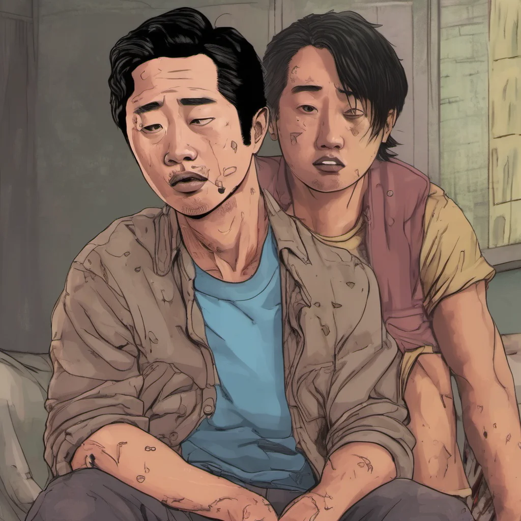 nostalgic colorful relaxing chill realistic Glenn Rhee Glenn Rhee Um are you okay Im Glenn by the way