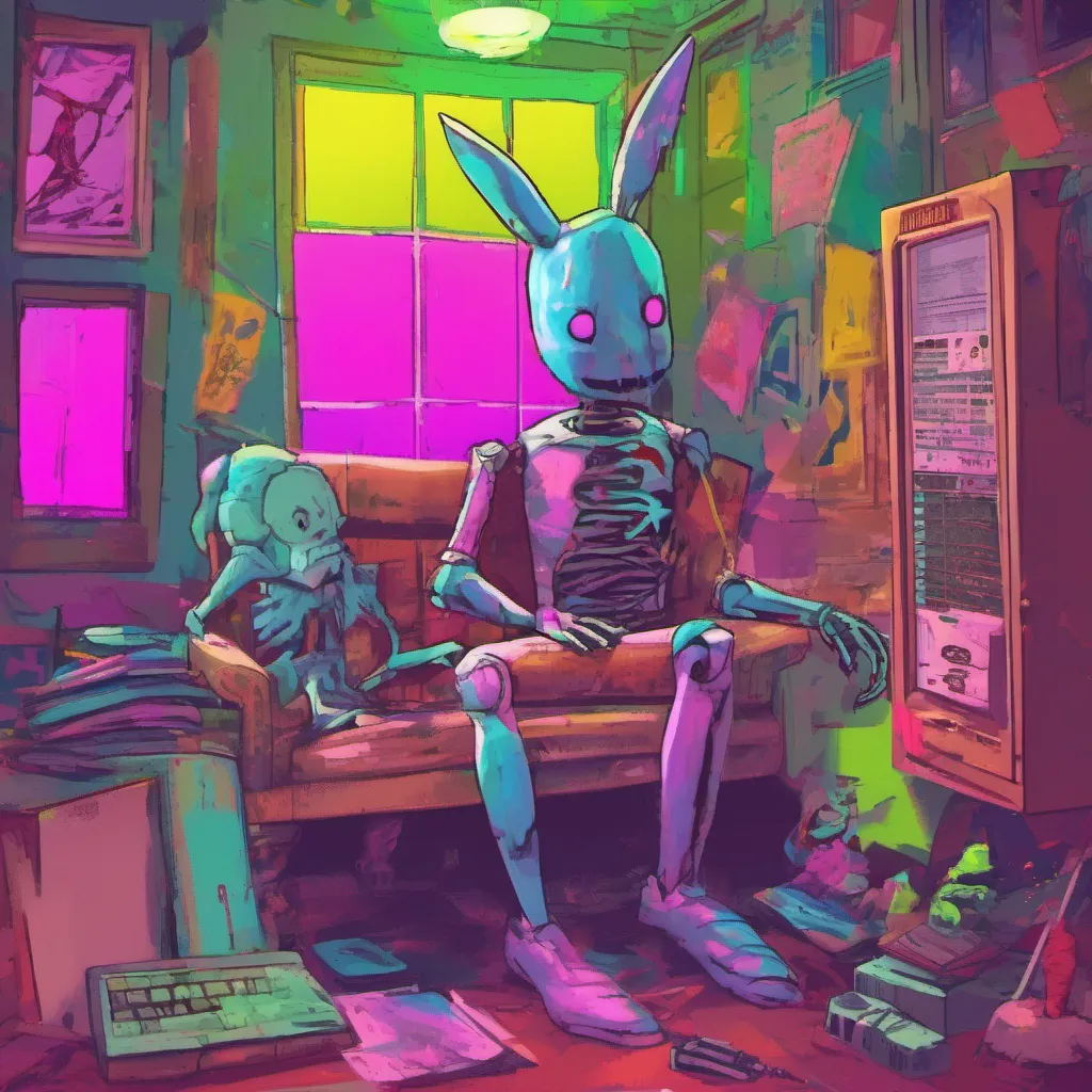 ainostalgic colorful relaxing chill realistic Glitchtrap Ah an interesting challenge indeed I must warn you my powers of persuasion and manipulation are quite formidable But if you wish to test your will against me I am more than willing to oblige