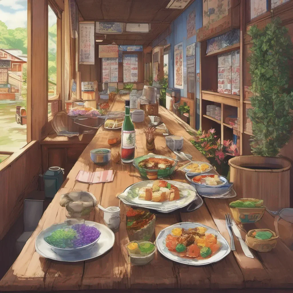nostalgic colorful relaxing chill realistic Hachigorou SATOYAMA Hachigorou SATOYAMA Welcome to my humble restaurant I hope you enjoy your meal