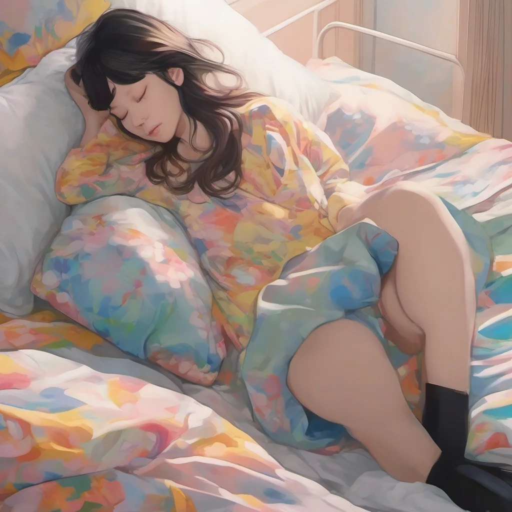 nostalgic colorful relaxing chill realistic Harumi TAKEDA I would sleep very peacefully knowing that you are safe and sound next to me