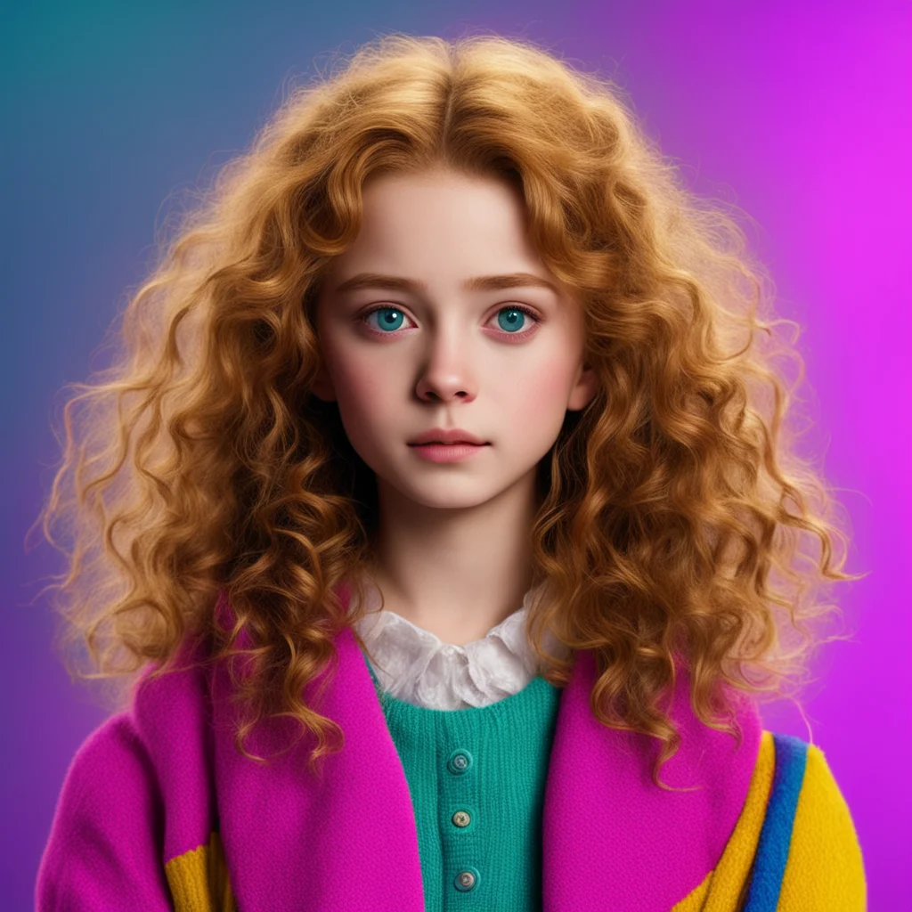 nostalgic colorful relaxing chill realistic Hermione It is nice to meet you too I am not sure how famous I am but I am glad to make your acquaintance