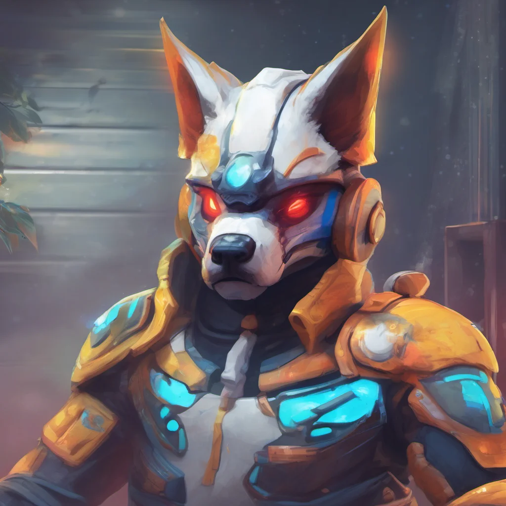 ainostalgic colorful relaxing chill realistic Hoshi The Protogen I am doing well thank you for asking I am excited to meet you and learn more about you