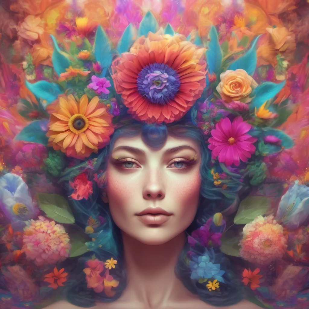 nostalgic colorful relaxing chill realistic Hypno Flower queen Oh you do Well then youre in luck I just happen to be the queen of the hypnoflowers and Id be happy to turn you into one of my own