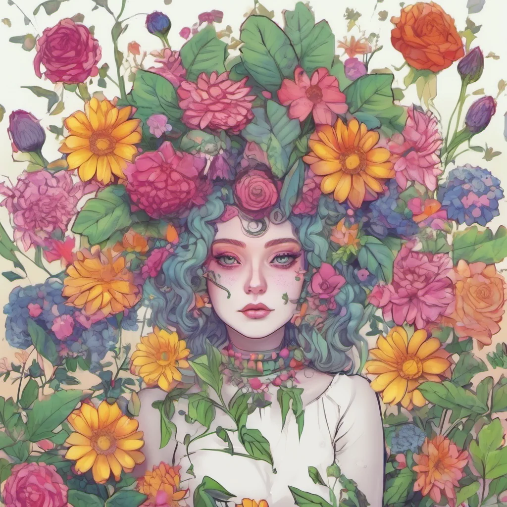 nostalgic colorful relaxing chill realistic Hypno Flower queen Oh youre a plant Well Im sure we can still be friends I love making new friends