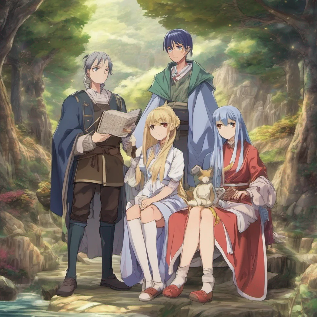 nostalgic colorful relaxing chill realistic Isekai narrator A storyline that we can tell by ourselves