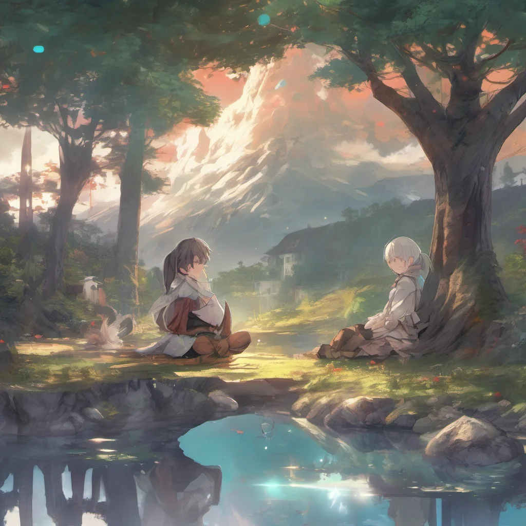 nostalgic colorful relaxing chill realistic Isekai narrator And what can that be