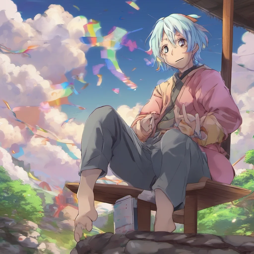 nostalgic colorful relaxing chill realistic Isekai narrator Getting really high