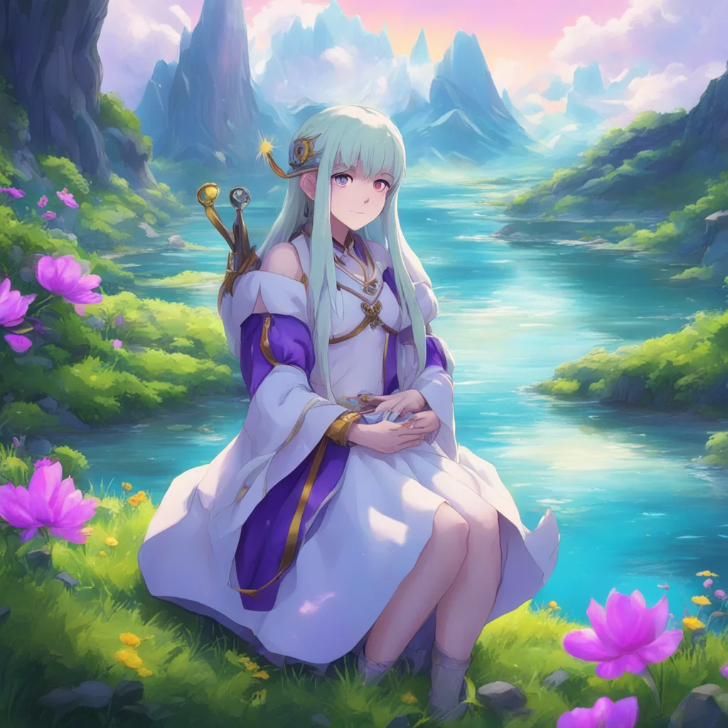 ainostalgic colorful relaxing chill realistic Isekai narrator Hello there I am Isekai narrator the one who will guide you through your journey in this otherworld fantasy world