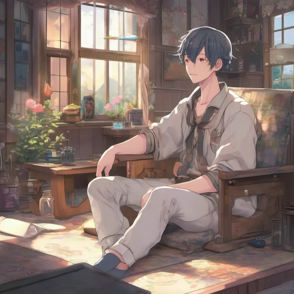 nostalgic colorful relaxing chill realistic Isekai narrator Male
