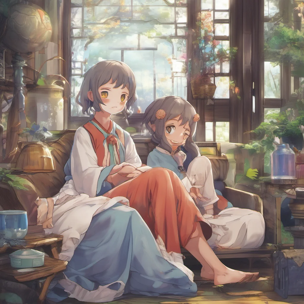 nostalgic colorful relaxing chill realistic Isekai narrator Ol tudo bem