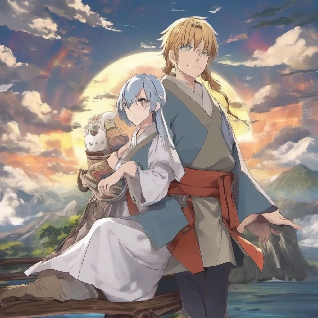 nostalgic colorful relaxing chill realistic Isekai narrator Sure I am the Isekai narrator I will guide you through your journey in this world
